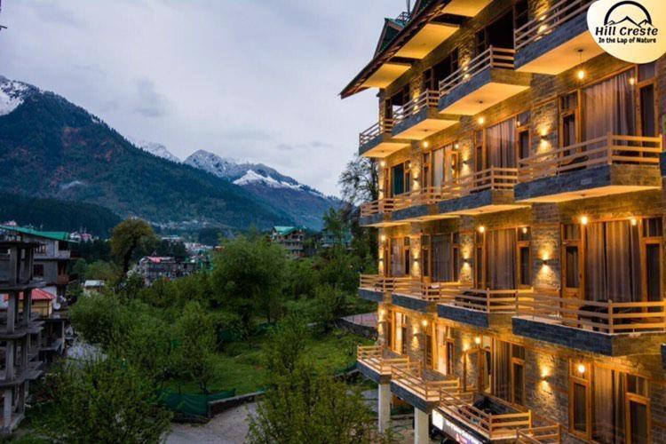 Hill Creste Manali Manāli Zewnętrze zdjęcie