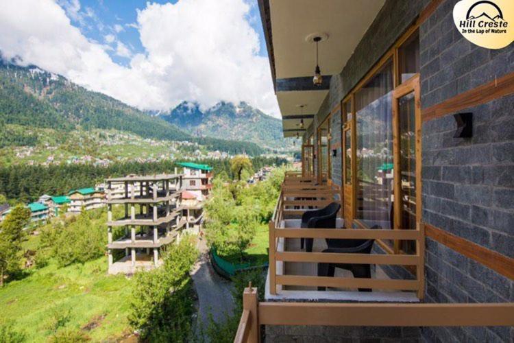 Hill Creste Manali Manāli Zewnętrze zdjęcie